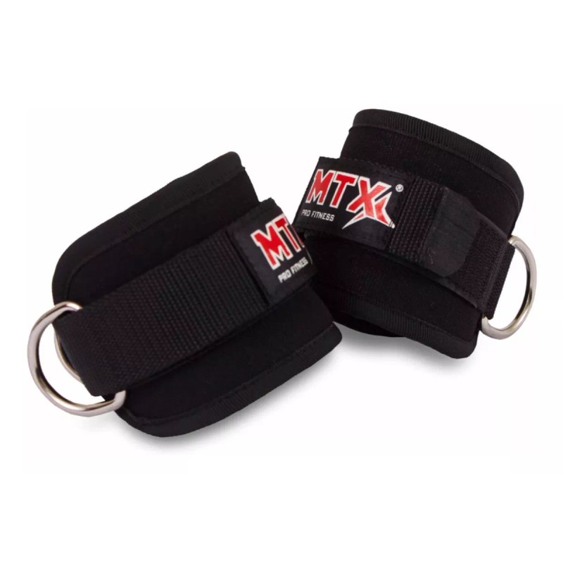 MTX Grilletes De Tobillos 2 Pares Para Ejercicios Con Poleas