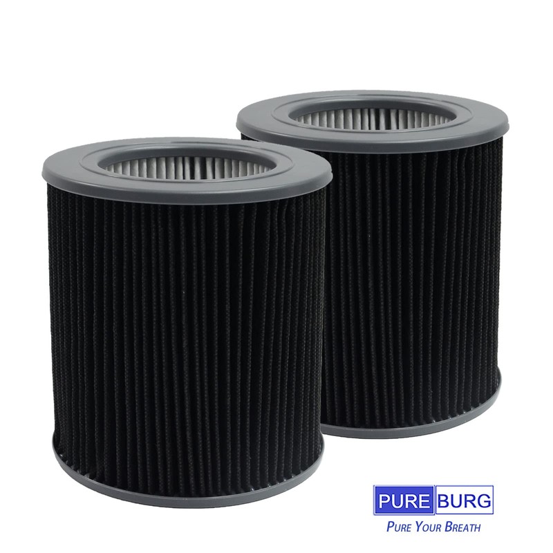 PUREBURG Replacement Air Filters Compatible with Molekule Air Mini &