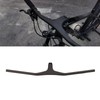 Bike Straight Handlebar Carbon Fiber Negative 17 Degree Bicycle One
