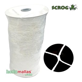 OLDMACDONALD Heavy Duty Polyester Trellis Netting Bulk Roll, 6.5ft x 350ft (79” x 350’ | 2.04m x 106.7m), 6" (15 cm) Squares, Heavy Duty Scrog Net Climbing Plants