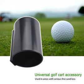 KUIDAMOS Divot Filler Sand Bottle Holder, Engineering Plastic Sturdy Portable Universal Golf Cart Sand Bottle Holder for Golf Carts Filler Sand Bottle for Outdoor