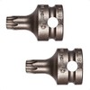VEGA Torx Tamper T45 Socket Bits. Professional Grade 3/8" Square