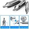 6 Pieces HSS Centre Drill Metal Set, Centre Drill Bit,