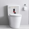 Hibbent 2 Inch Toilet Flapper Replacement Compatible with Kohler Hinge-style