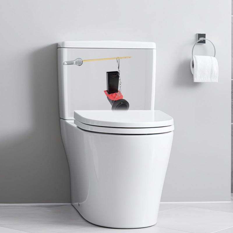 Hibbent 2 Inch Toilet Flapper Replacement Compatible with Kohler Hinge-style