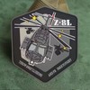 Patches for Backpacks, Funny Z-8L Tactical Aircraft PVC Patches Tactical