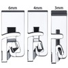 Narrow Rolled Hem Sewing Machine Presser Foot Set Suitable for