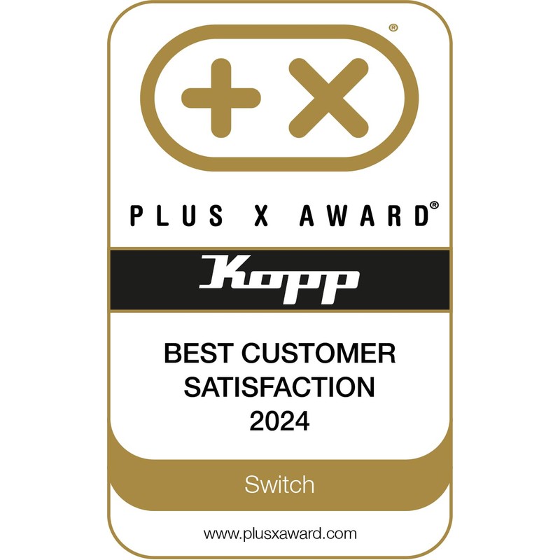 Kopp Universal Switch, Surface-Mounted Damp Room Standard