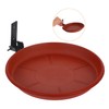 CORHAD Birdbath Bird Feeder Combo Heavy Duty Outdoor Hanging Bird