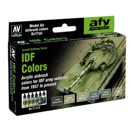Vallejo Model Air Set - IDF Army Colors (Vallejo 71210)