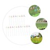 Kisangel Spring Bed Fake Dragonfly Stake Decor 20pcs Dragonfly Garden