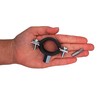 SKIR'CO Pipe Clamps with Rubber Coating for 26-30 mm Pipes,