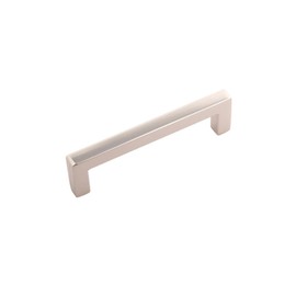 Hickory Hardware Solid Core Kitchen Cabinet Pulls, Luxury Cabinet Handles, Hardware for Doors & Dresser Drawers, 5-1/16 Inch (128mm) Hole Center, Polished Nickel, Skylight Collection (Pack of 1)