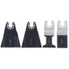 10Pcs Universal Saw Blade Oscillating Multi Tool High Carbon Steel