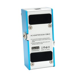 SUPVOX Metal Guitar Accessory 10 Effects Pedal Electric Guitar Delay Pedal for Musicians