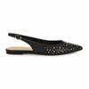 Nine West Women's Beamz Flat, Black 001, 8