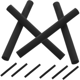 Palitos de Moxa de Artemisa sin Humo, 10 Piezas, Papel Negro, Calor Constante y Suave para Moxibustión en Casa