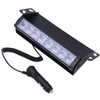 LED Car Strobe Light Flashing Warning Lamp Red Blue Color