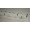 16mm White Plastic Binding Comb 21 Ring A4 145 Pages