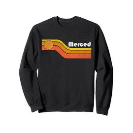 Merced - Vintage Men Women 70s 80s Graphic Cool Retro Sweatshirt