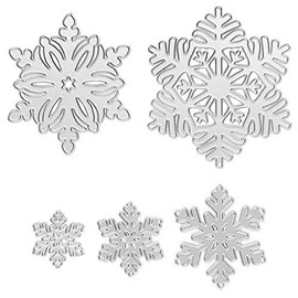 Ideen mit Herz Cutting Dies | Ice Crystals 1 | Pack of 5