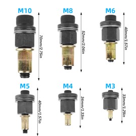 Jeinbuil Hand Rivet Nut Tool Set of 6, M3-M4-M5-M6-M8-M10 Hand Riveting Tool Rivet Nut Pliers Alternative Thread Rivets Pliers