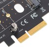 M.2 To Pcie Adapter PCB Gold Plated M.2 NVME to