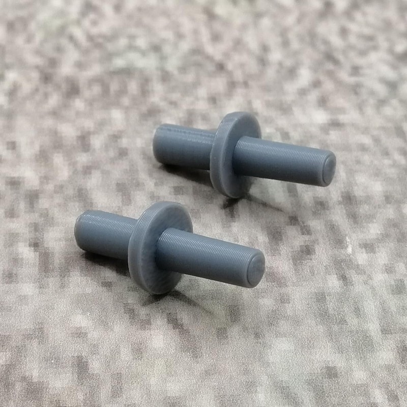 ULEIVA Replacement Hinge Grey Pack of 2 Hinge Pin Compatible