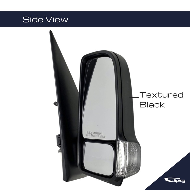 Spieg Passenger Side Mirror for 2019-2024 Dodge Freightliner Mercedes Sprinter