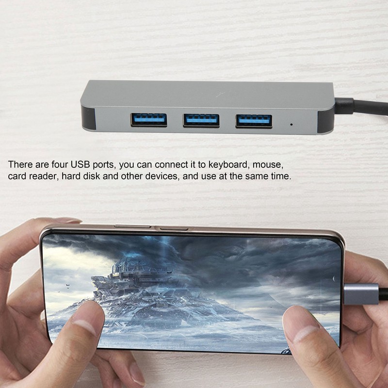 Expansion Dock 4 in 1 Multi USB Ports Adapter Converter