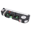 Multipurpose Laser Leveller Infrared Spirit Level Tape Measure Tool for