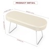 Nail Arm Rest Hand Cushion, RISVOWO PU Leather Hand Rest