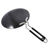 Indianbeautifulart Hard Anodized Aluminum Black Chapati Tawa Roti Cookware Tava,