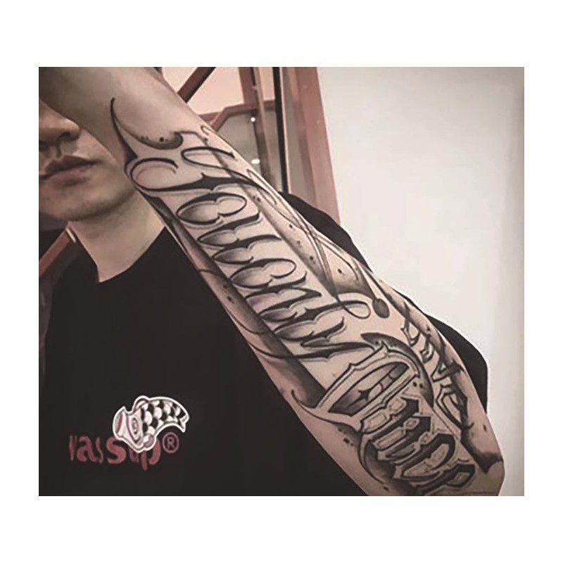 Fake Full Sleeve Tattoos: Herbal Juice Ink for a Realistic,