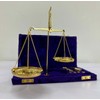 Old Traditional Goldsmith Weight Justice showpiece Brass Weighing Scale Balance
