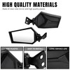 KAITIMOTO Adjustable Rearview Side Mirror for Yamaha YXZ 1000 19-25,