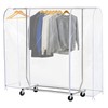 Ruibo - Funda transparente para perchero con 2 cremalleras duraderas,