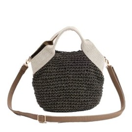 Kuko 2313112033 Shoulder Bag, Metallic Tape Handle, 2-Way Mini Shoulder Bag, grege (395)