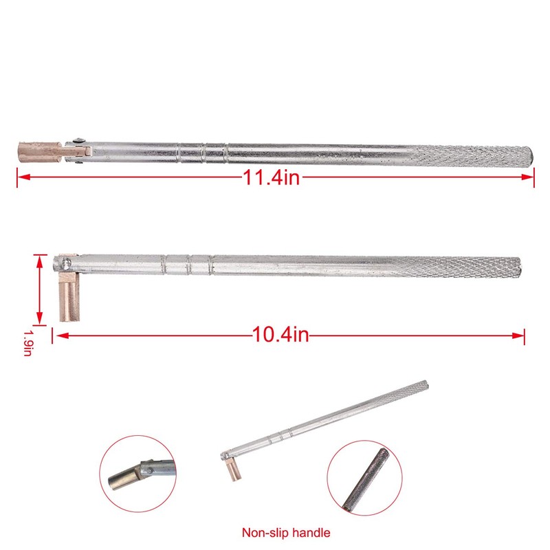 Febrytold Tire Valve Stem Tool Remover & Installation, 6 Pcs