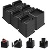 MYMULIKE Bed Risers 1 Inch, 2 inch, 3 inch, 4