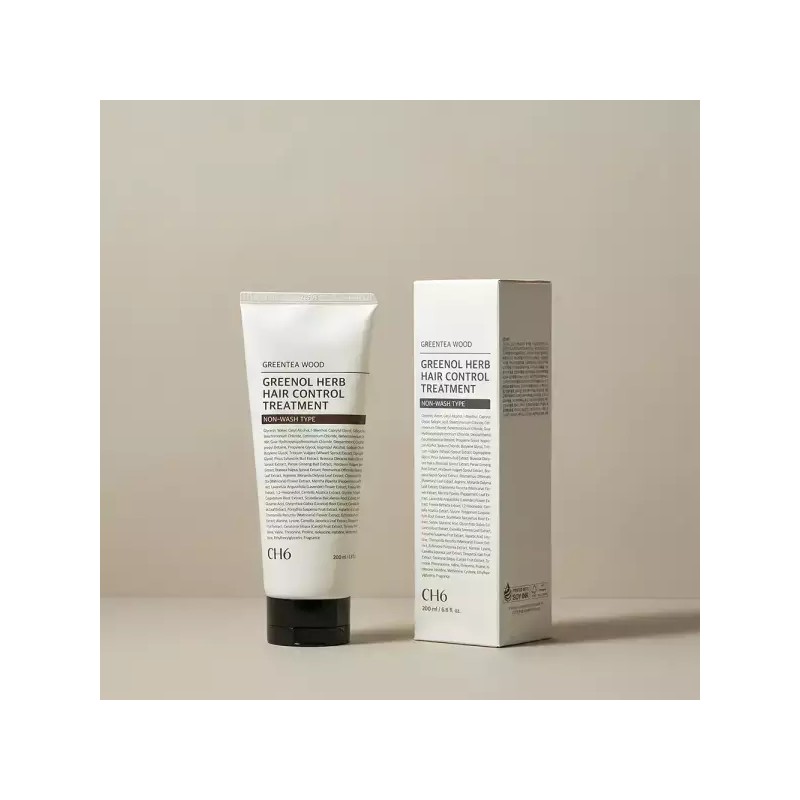 Greノル CH6 그리놀 허브 노워시 탈모 트리트먼트 200ml 1개 CH6