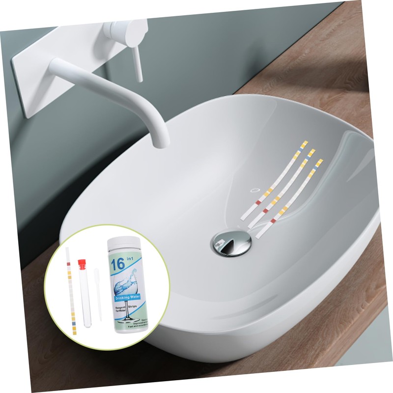 VILLFUL 50pcs Water Quality Test Strips Accurate Drinking Water Testing