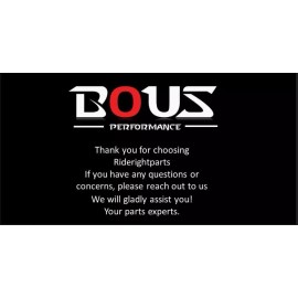 Bous Performance 10" Tall Coil Over Shock Springs, ID: 2.5", Rate: 200lb, Chrome C21603C