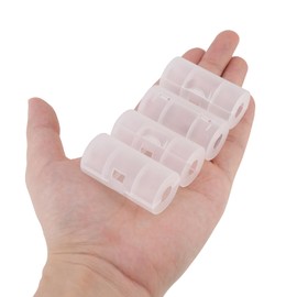 OriGlam 4Pcs AA to C Size Battery Converter, Battery Adapter Holder Case Battery Boxes