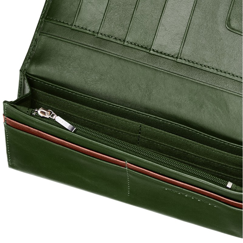 "RIPRO" Cowhide Leather (Italian Leather), Long Bill Holder, "LWG Certified",