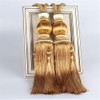 1 Pair Curtain Tiebacks Holdbacks Clip Binding Rope Tie Backs