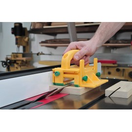 MICROJIG GRR-RIPPER GR-100+GRP-5 Grr-Ripper 3D Pushblock & 1/4" Leg Bundle, Yellow