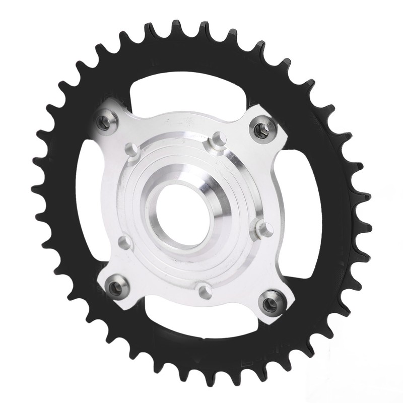 38T 104 BCD Electric Bike Chainring and Adapter Aluminum Alloy