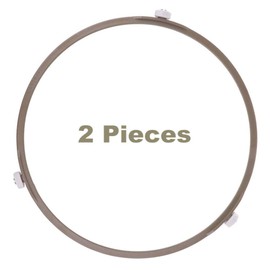 Microwave Roller Ring Plate Tray Rotating Support ,Microwave Turntable Ring for Glass Plate Tray(Outer Dia Plate8. 7 Inch,2Pcs)