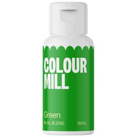 Colour Mill Green Food Coloring 0.68 Fl Oz Vegan Allergen Free for Baking and Decorating
